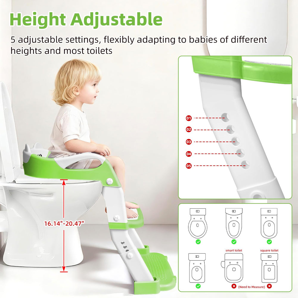 BBfancy universal-fit seat fits most toilets for versatile use.