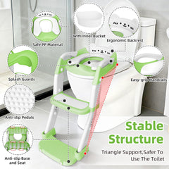 BBfancy height-adjustable stool adapts to growing children.
