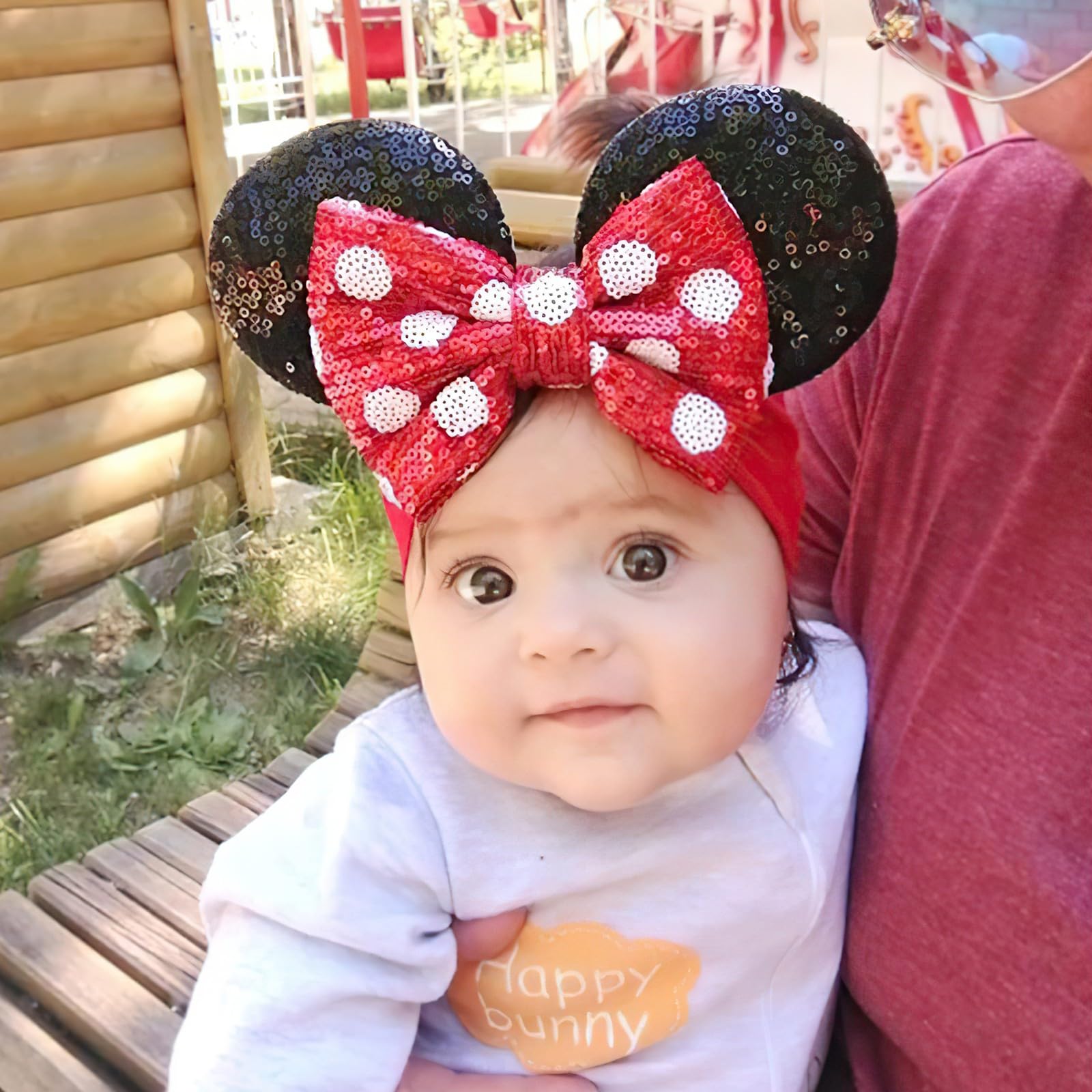 BBGifts headbands on toddler demonstrate comfortable everyday wear.