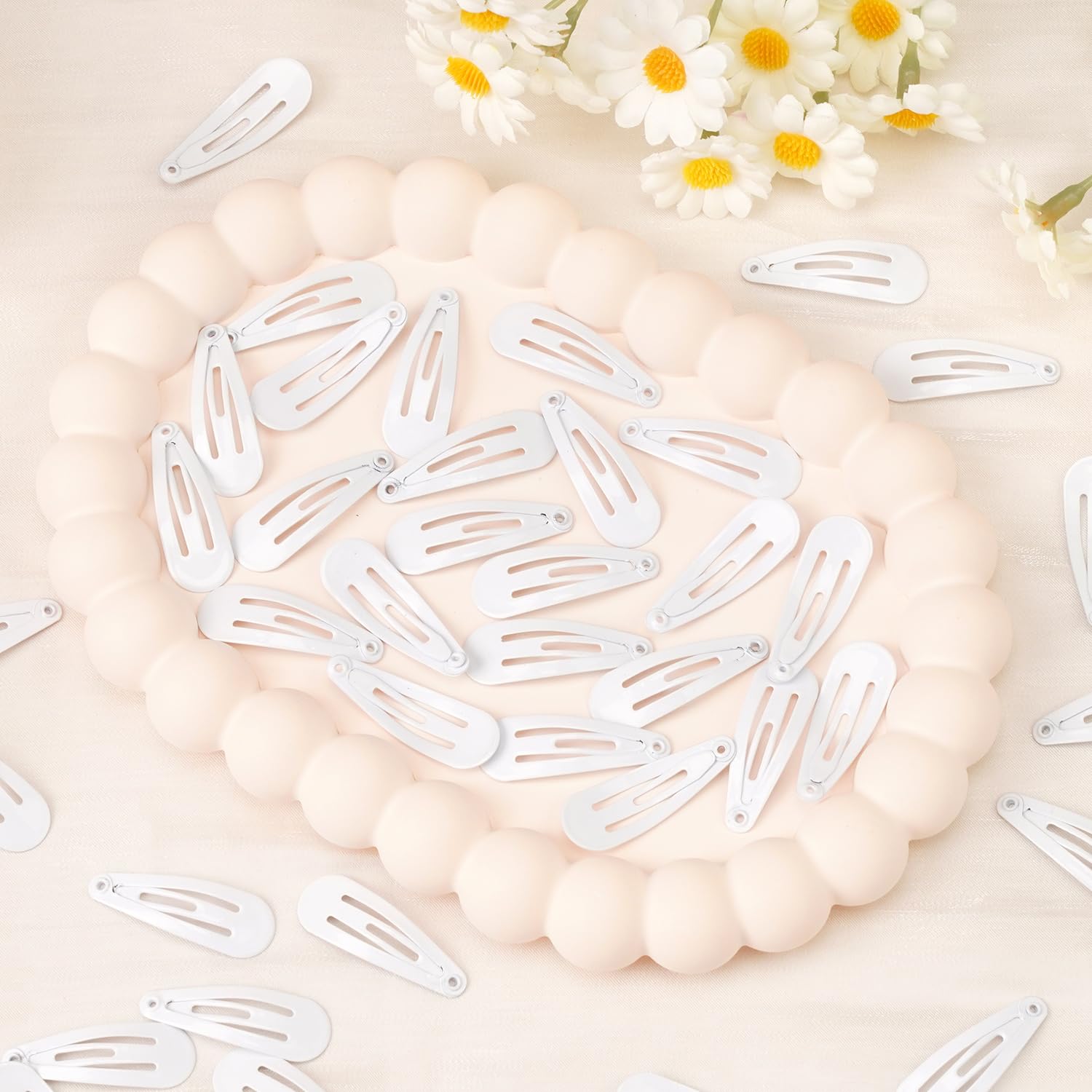 BBGifts compact 1inch barrettes ideal for daily hairstyles.
