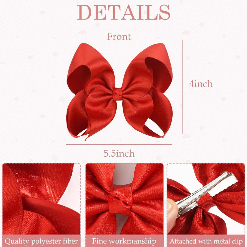 BBGifts grosgrain ribbon bow closeup shows bright color and quality