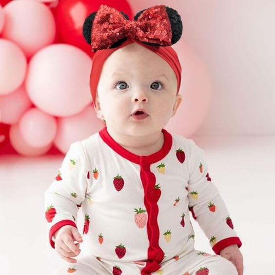 BBGifts wide nylon turban headband provides comfort and stability.