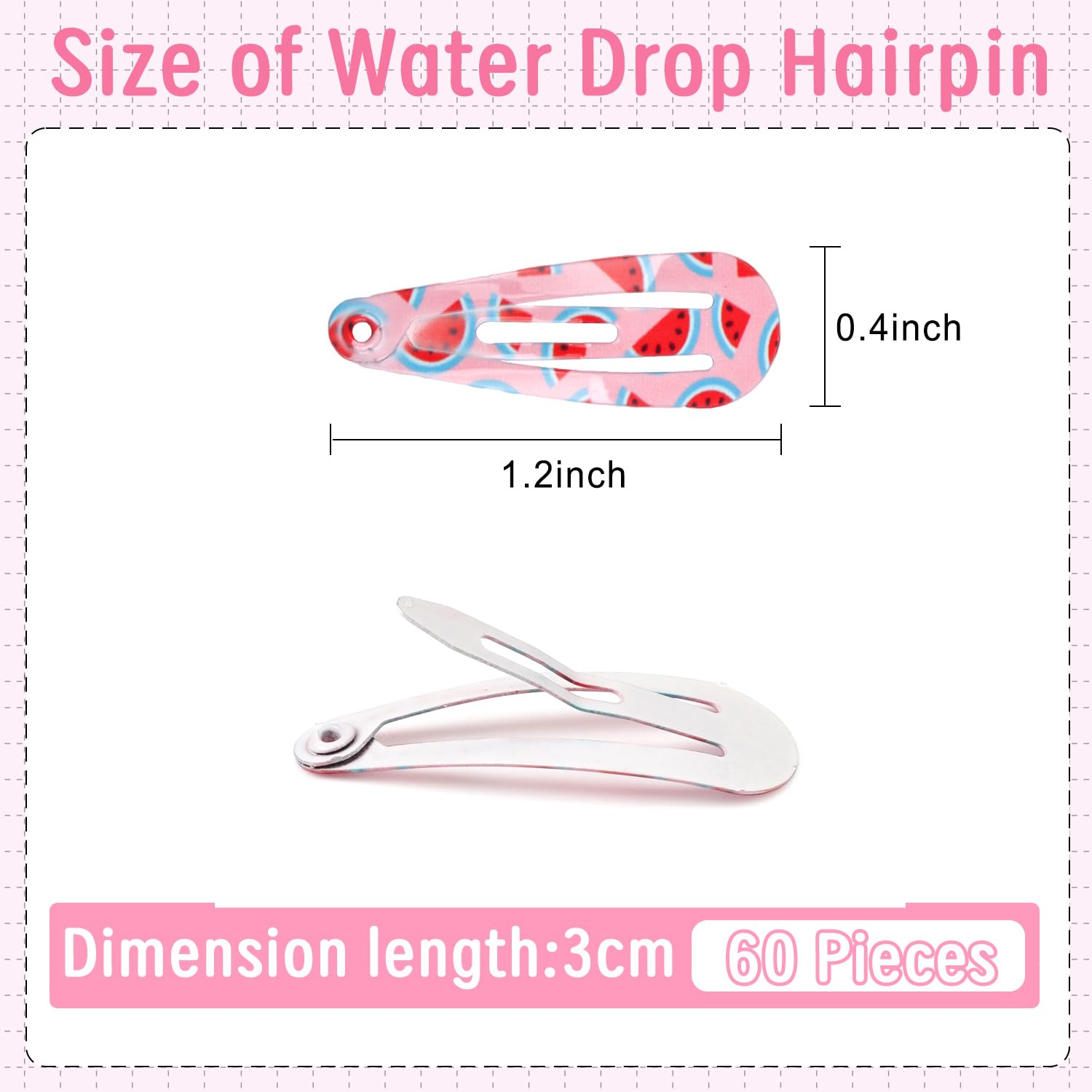 BBGifts floral hair clips are versatile and easy to use for quick styling.