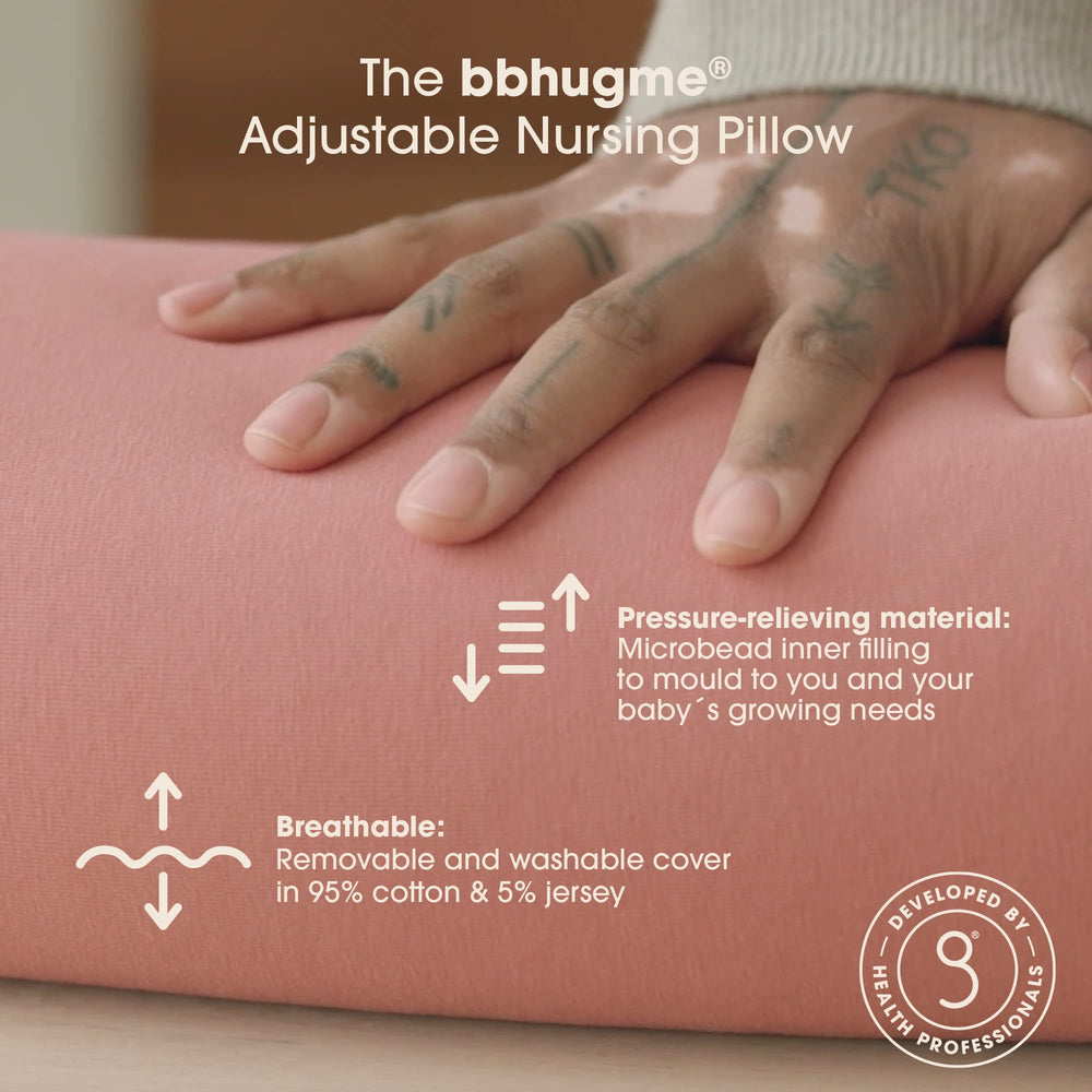 bbhugme materials certified OEKO-TEX and BPA-free pebbles ensure safe contact.