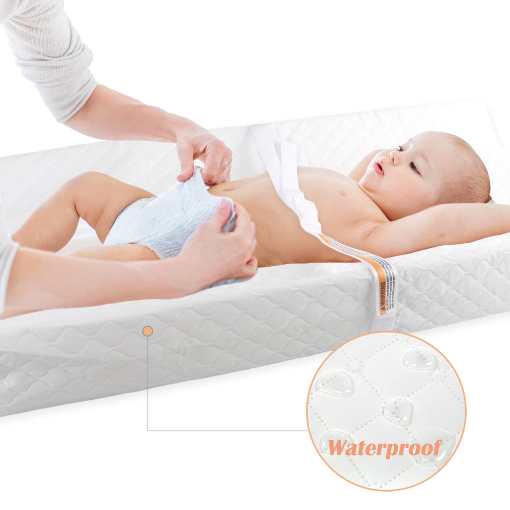 BBjixiang diaper pad highlights soft inner-foam for baby comfort.