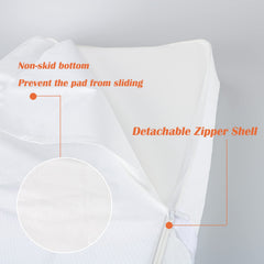 BBjixiang pad features non-slip-bottom to prevent movement during changes.