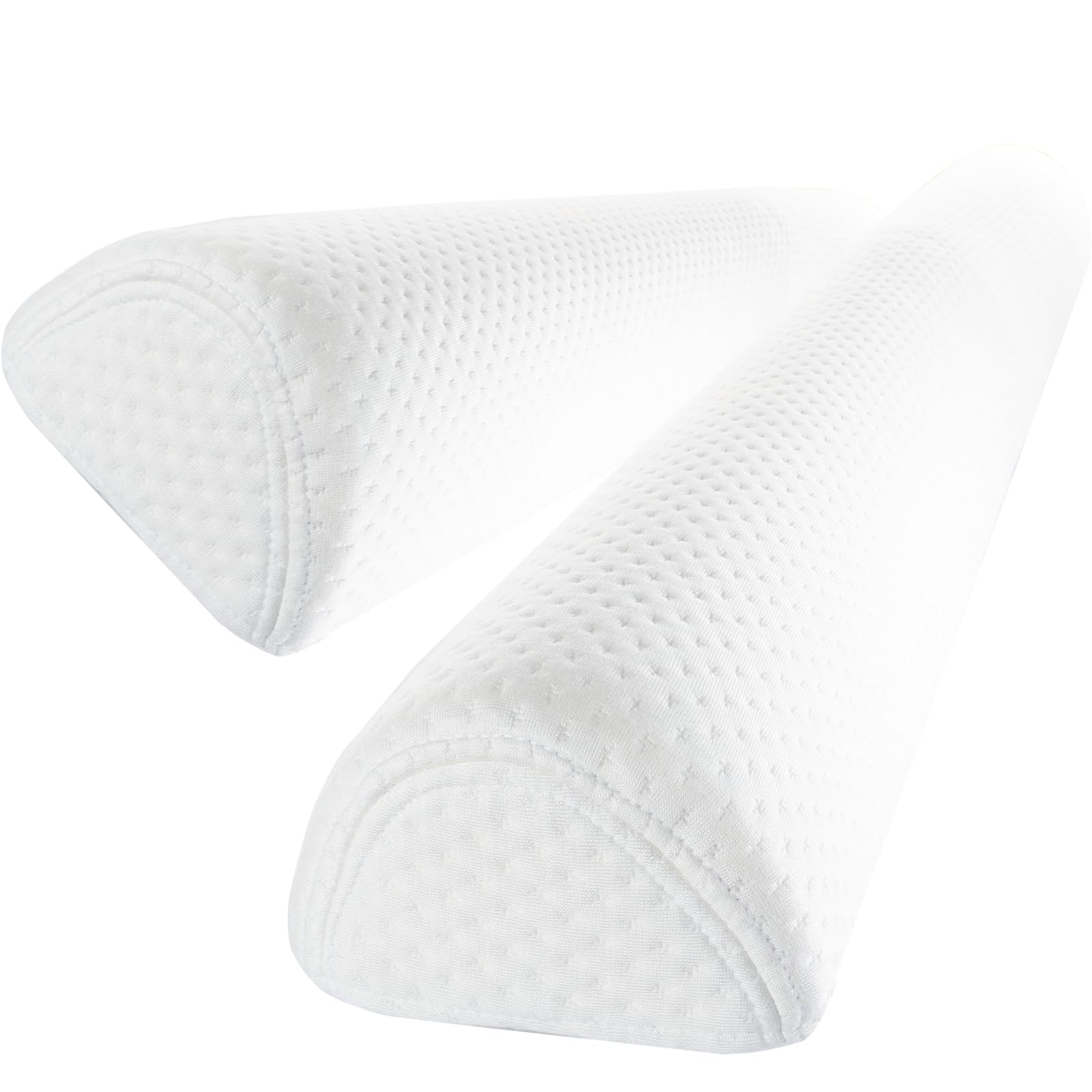 BBjixiang toddler bed bumper with foam rail and 2-pack, soft edge protection for safe sleep