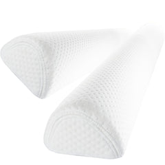 BBjixiang toddler bed bumper with foam rail and 2-pack, soft edge protection for safe sleep