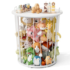 BBLIKE end table with wood lid offers sturdy storage for kids' rooms