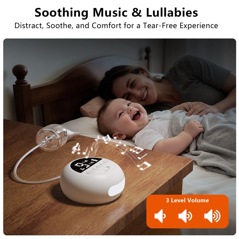 BBLOVE compact design fits easily in a diaper bag for travel
