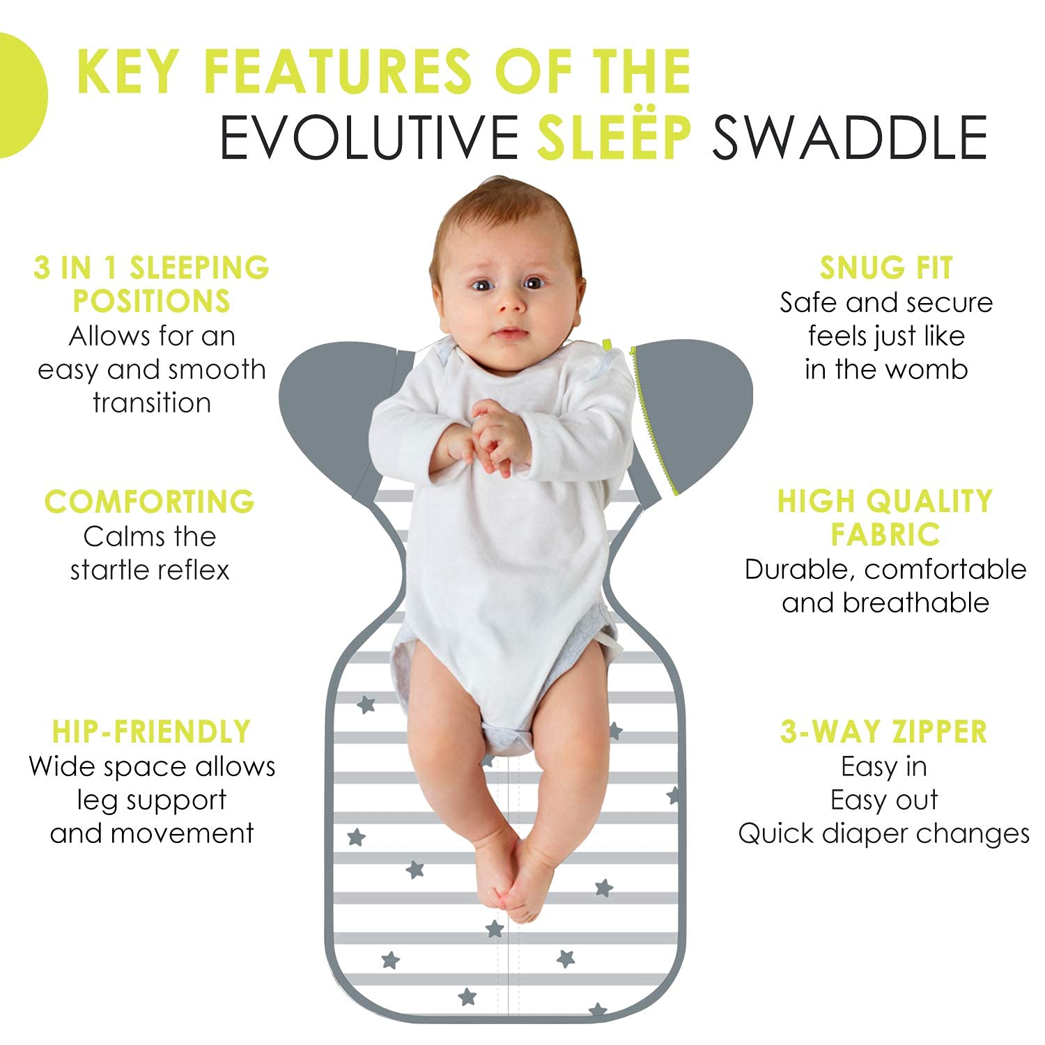 bbluv Sleëp breathable cotton blend fabric for comfortable skin