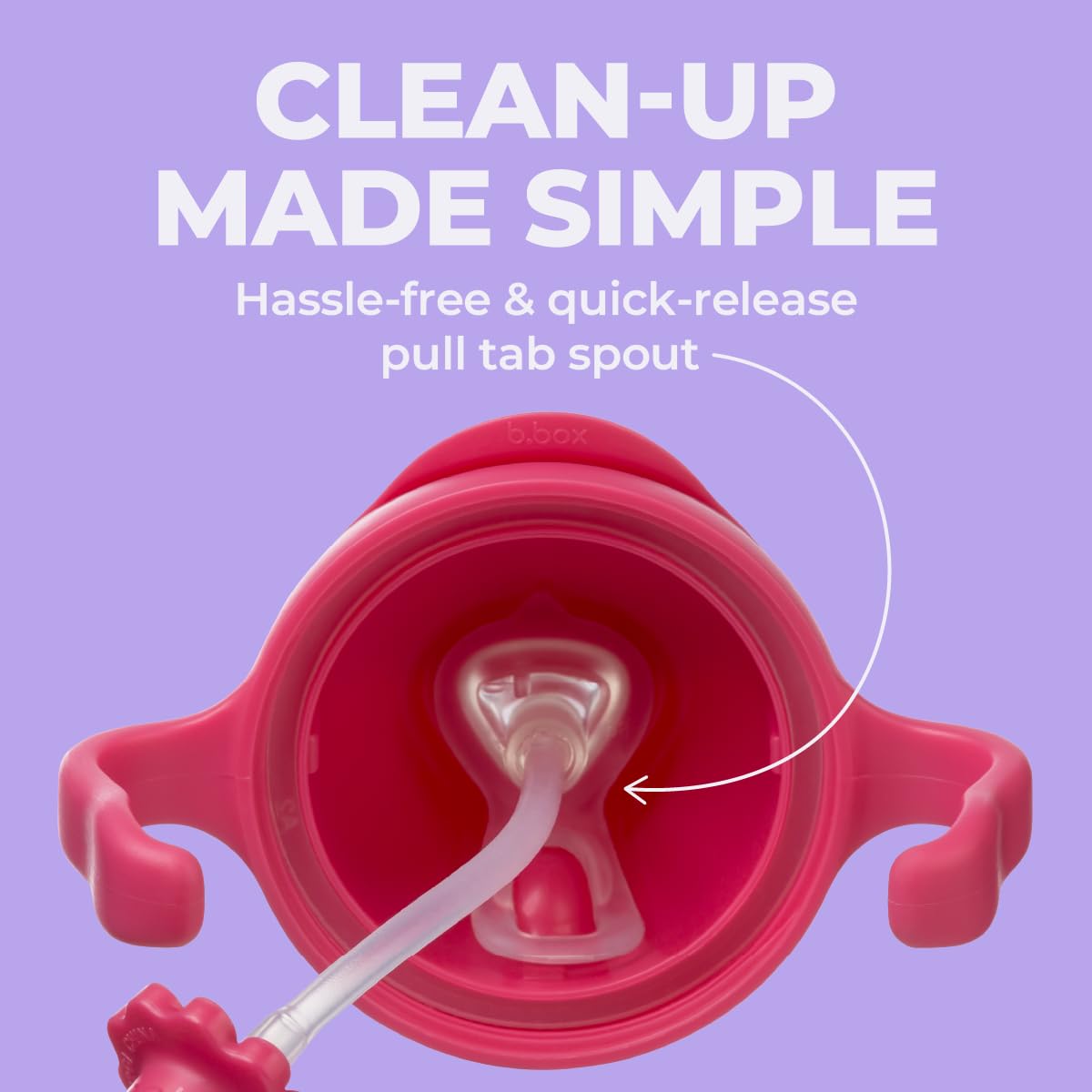 b.box and Lansinoh weighted straw sippy cup two-pack ready for daily use.