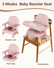 BBsecure folded booster seat folds compactly for travel and storage