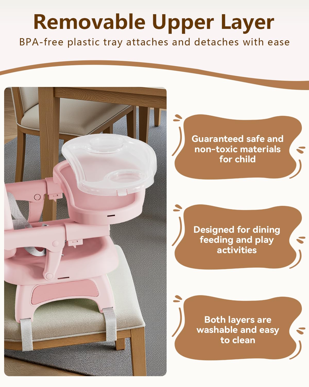 BBsecure portable design makes family meals smoother anywhere
