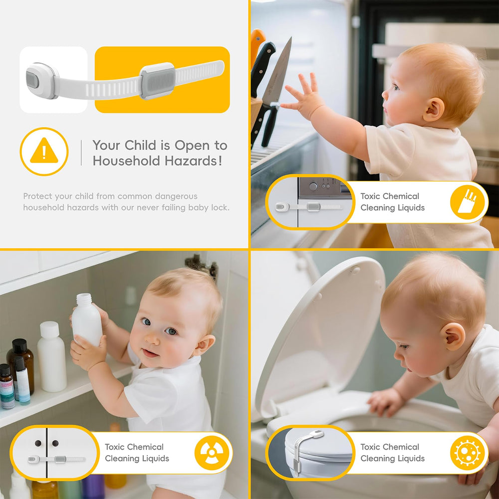 BBsecure adhesive strap close-up shows strong 3M hold