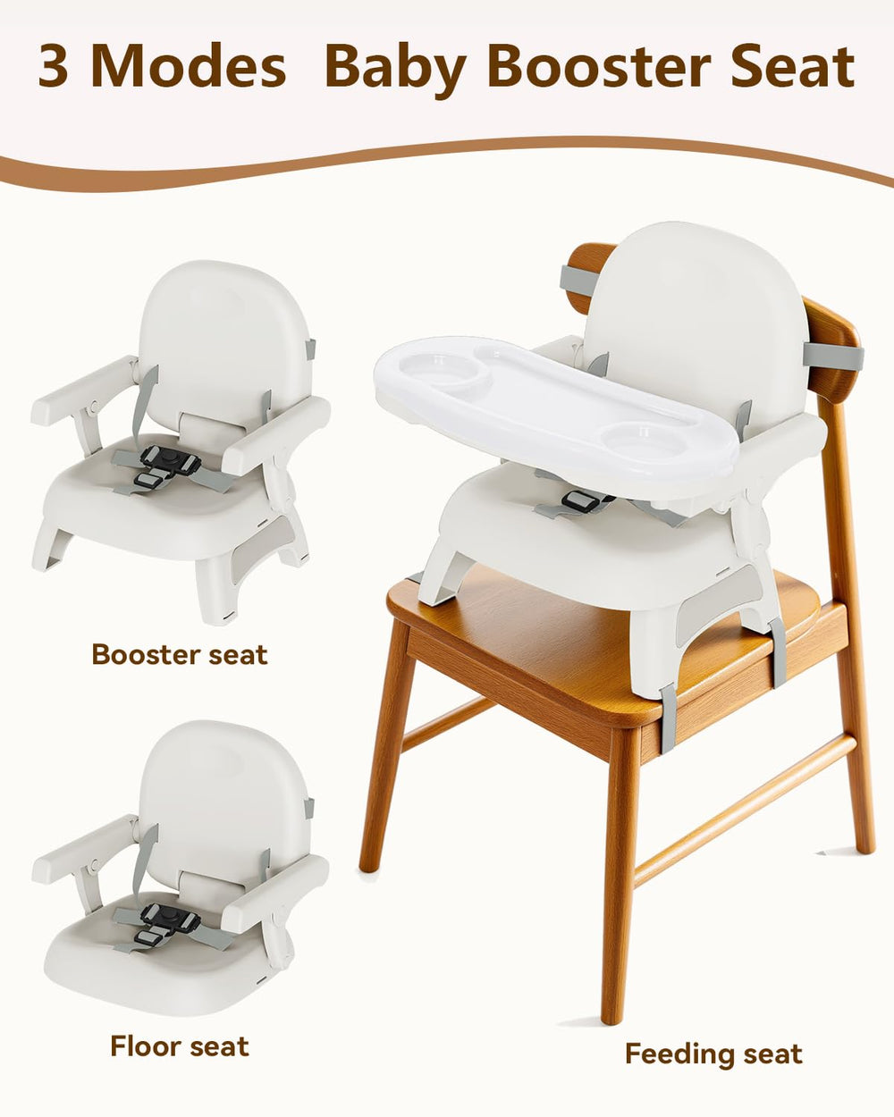 BBsecure foldable booster chair compact for small kitchens