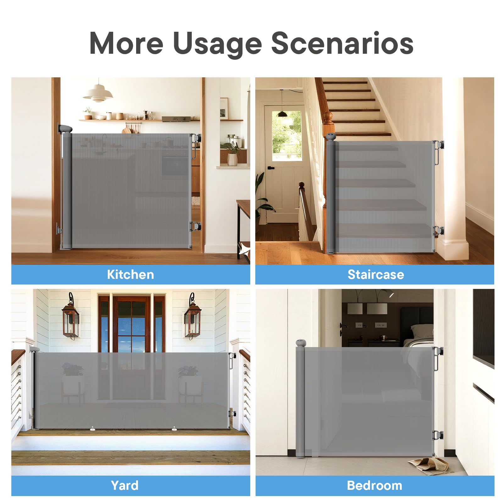 BBsecure gate in one-handed operation mode for quick access.