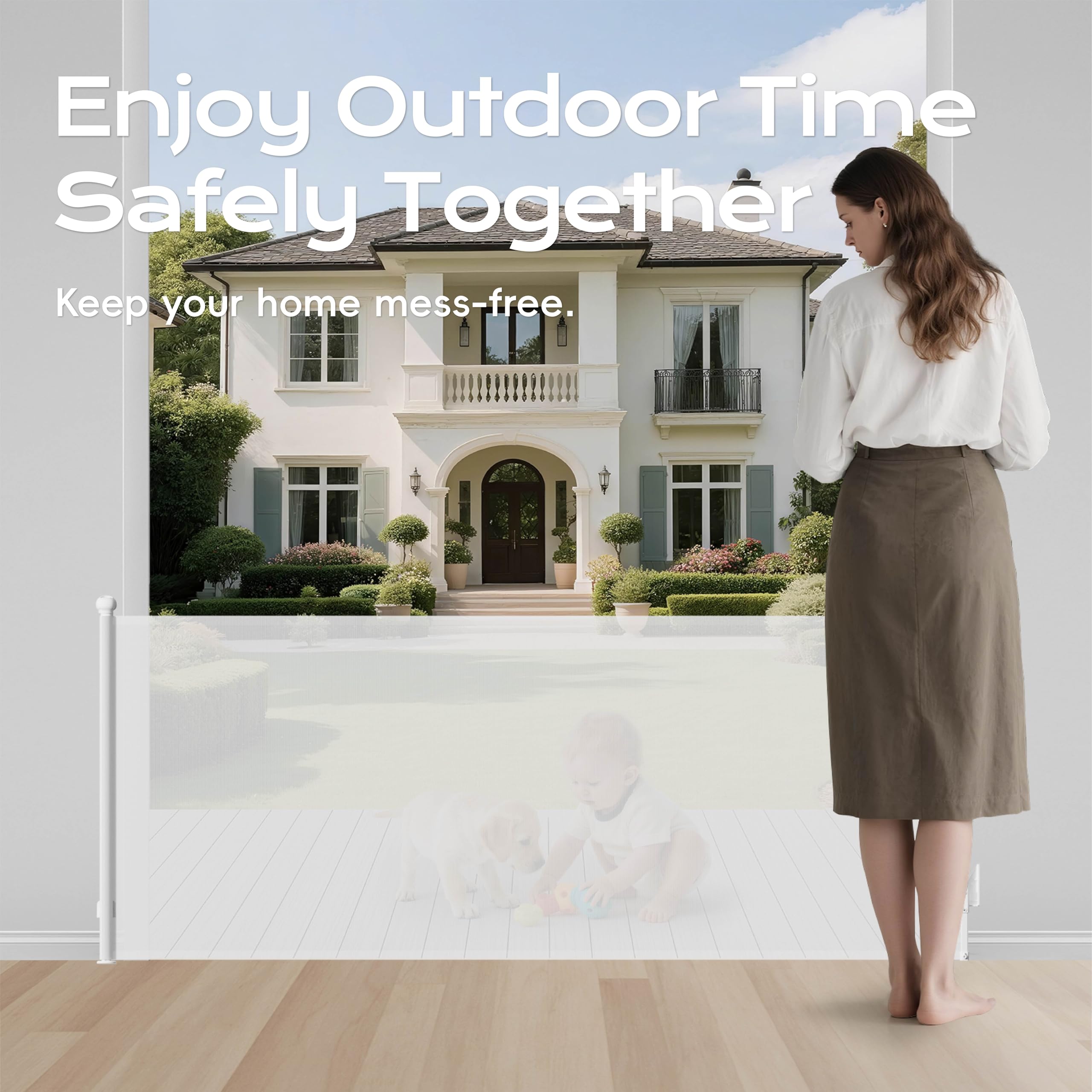 BBsecure retractable baby gate backed by lifetime after-sales support