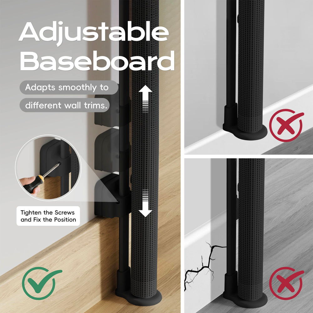 BBsecure auto-retract system keeps mesh taut, preventing sag and easier pet containment.