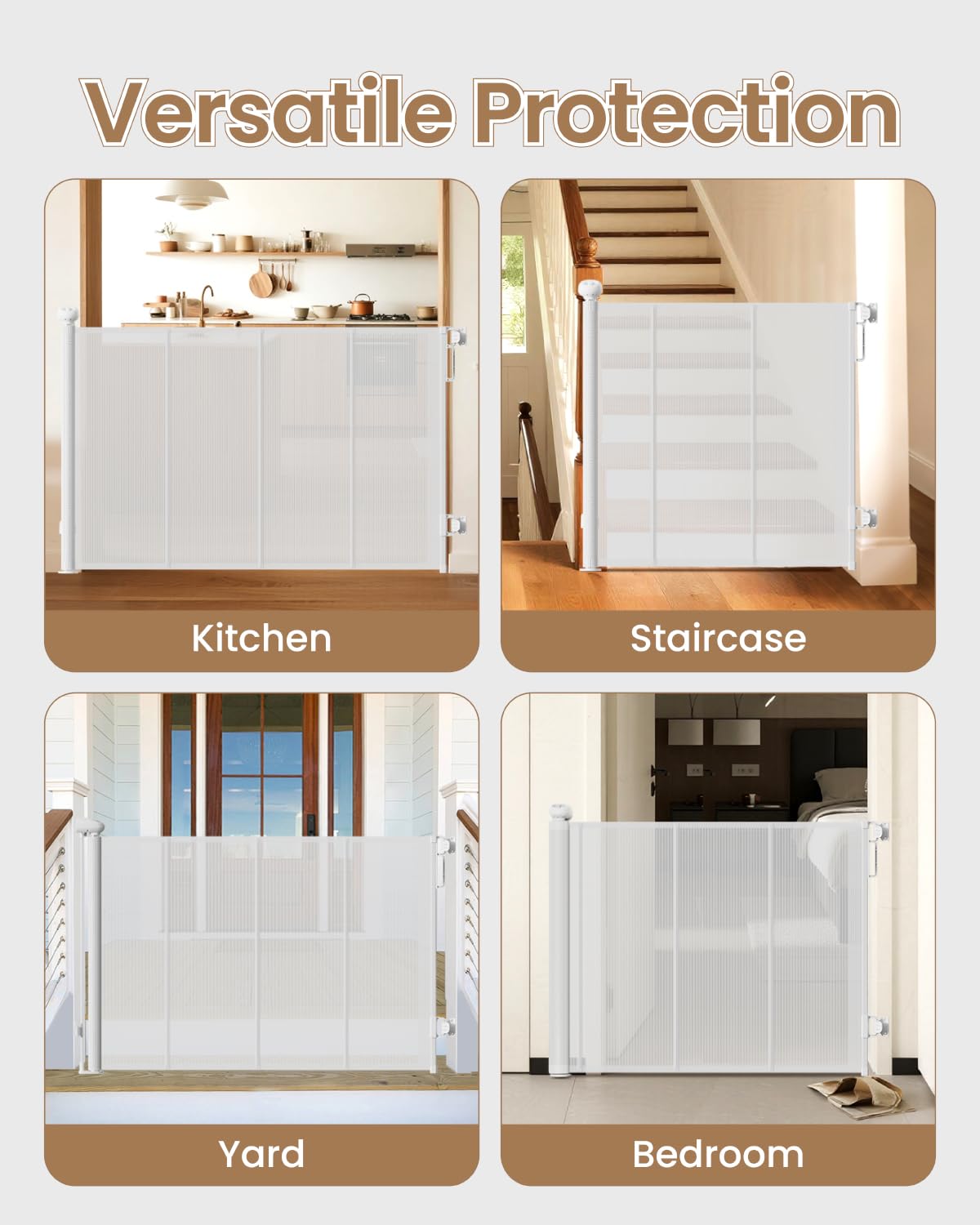 BBsecure gate uses safe materials and meets ASTM and EN standards for reliable home safety.