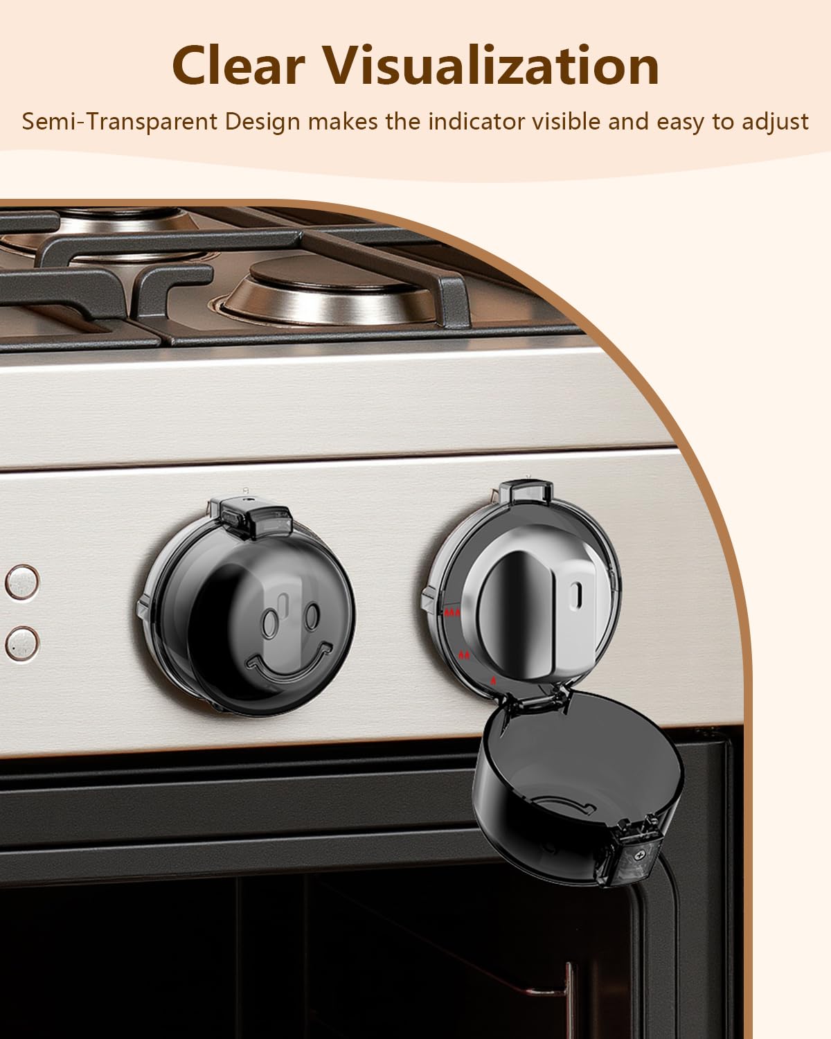 BBsecure pet-friendly design deters curious pets from knob interaction.