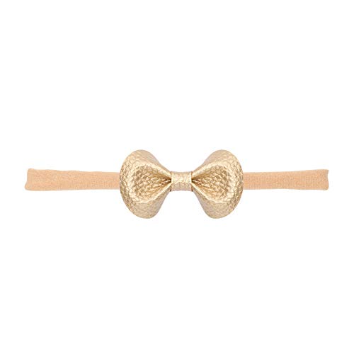 BBTDIN baby girls headwear with butterfly and bow for celebrations.