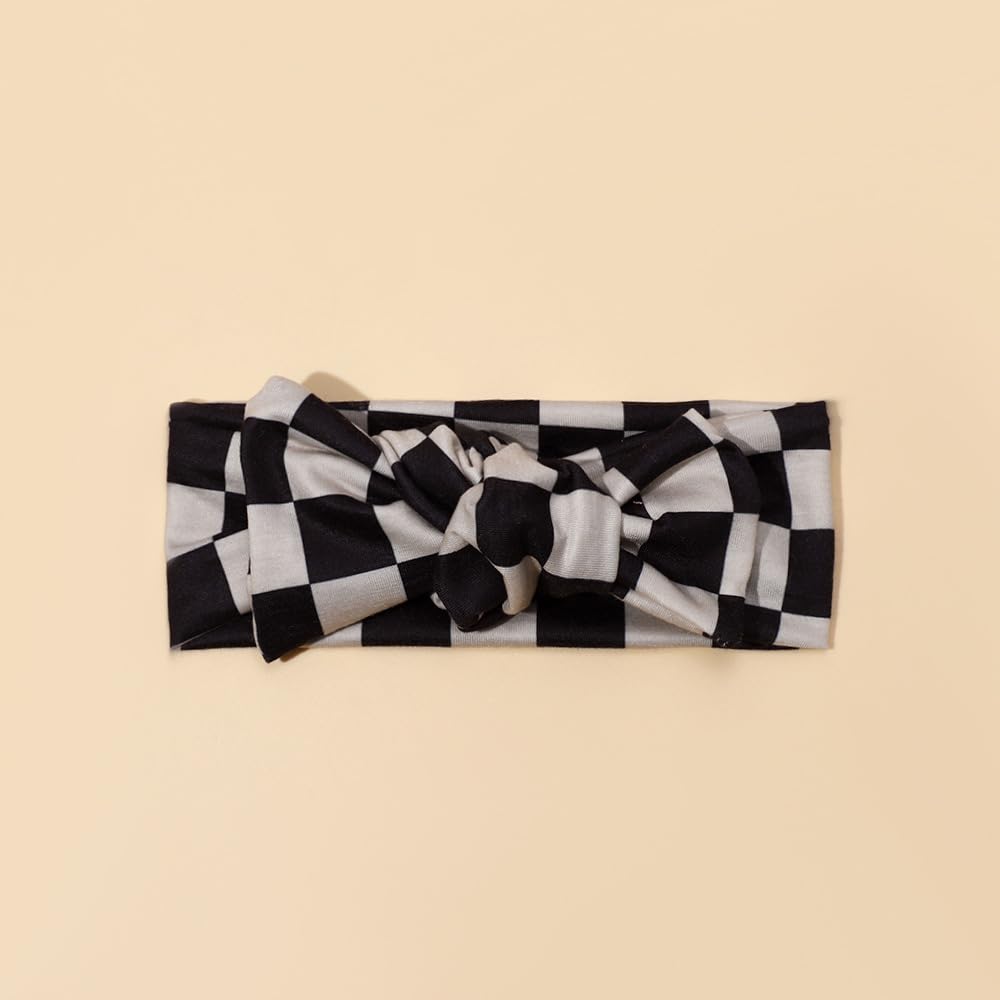 BBTDIN BTB01 baby girls hair bow adds plaid charm to outfits.