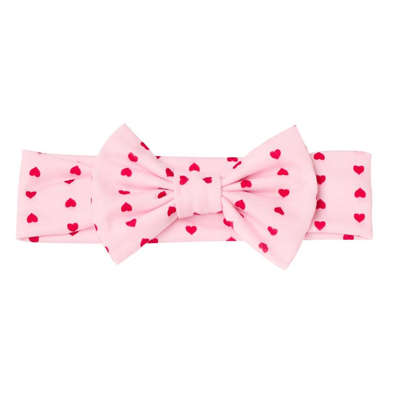 BBTDIN Valentine’s Day turban fabric close-up, gentle material for sensitive skin