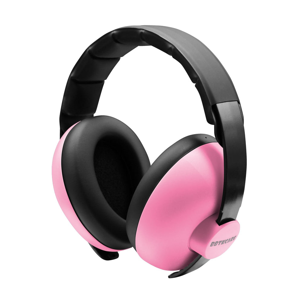 BBTKCARE noise-cancelling earmuffs for infants provide a gentle zero-pressure fit.