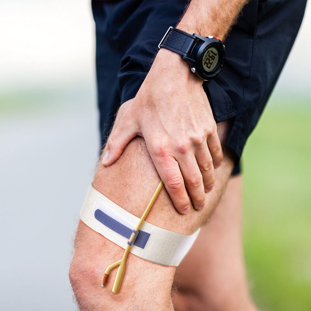 BBTO daily-use catheter leg band supports secure mobility.