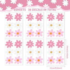 BBTO daisies closeup shows vibrant colors that resist fading.