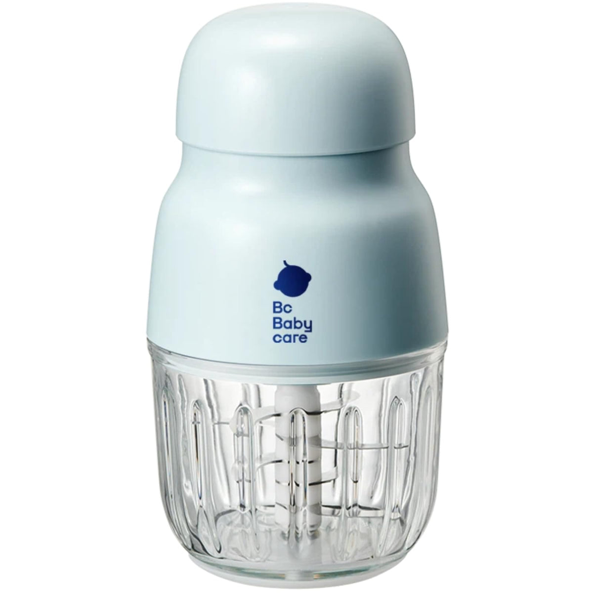 bc babycare baby food maker with glass bowl enables clean, safe purees