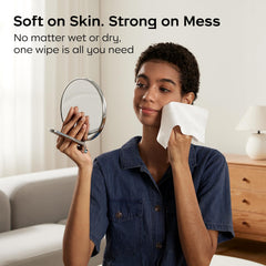bc babycare dry wipes fragrance-free and hypoallergenic for sensitive skin.