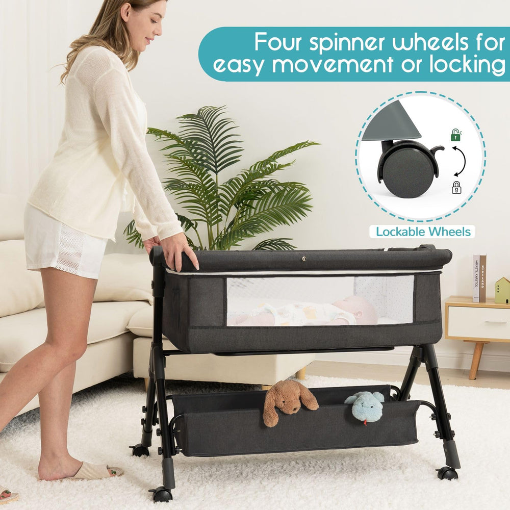 BCOL Mosquito net and breathable fabric keep baby comfortable and protected