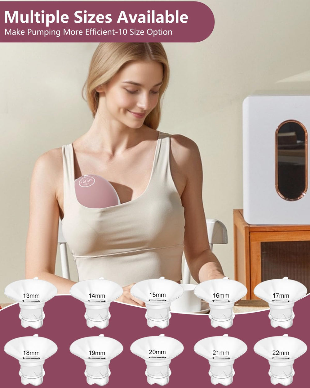BDICOVE easy-clean, dishwasher-safe silicone inserts for simple maintenance