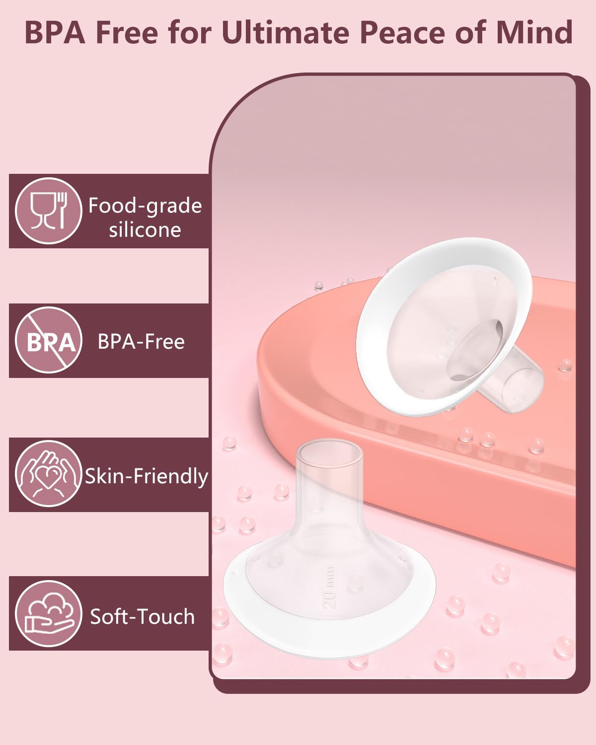 BDICOVE easy to clean and dishwasher safe maintenance.