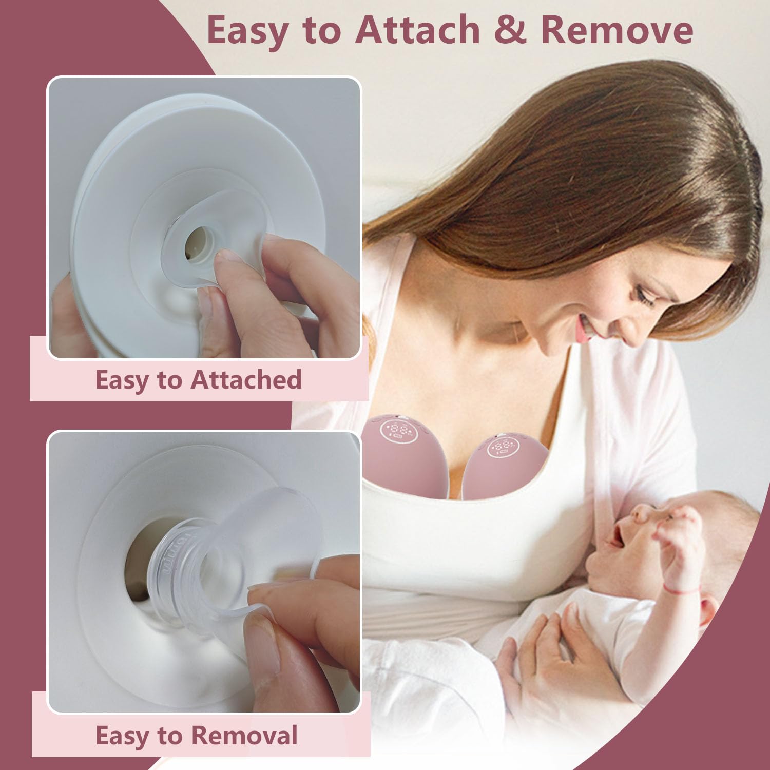 BDICOVE flange inserts are easy to clean and sanitize between uses.