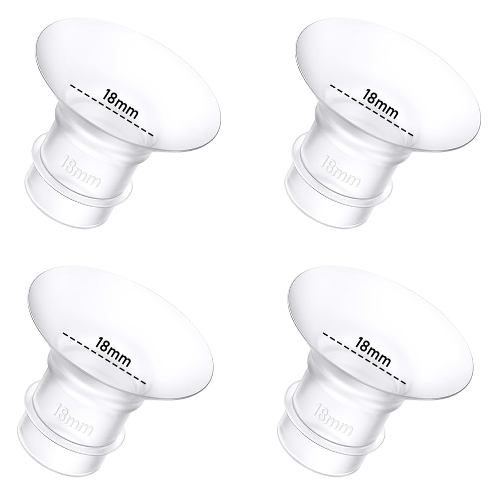 BDICOVE 18mm flange insert in soft silicone for comfortable pumping