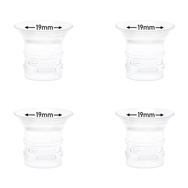 BDICOVE flange insert pack for easy size changes and comfort.
