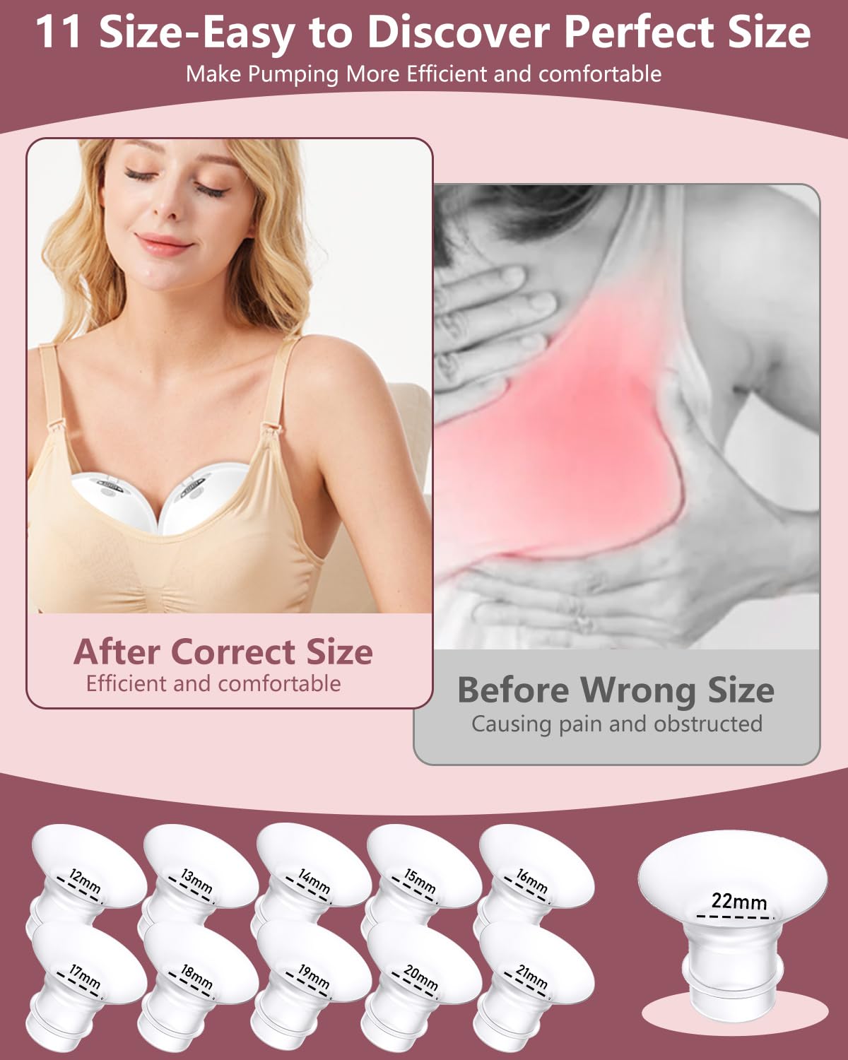 BDICOVE skin-friendly design reduces friction for comfortable pumping sessions.