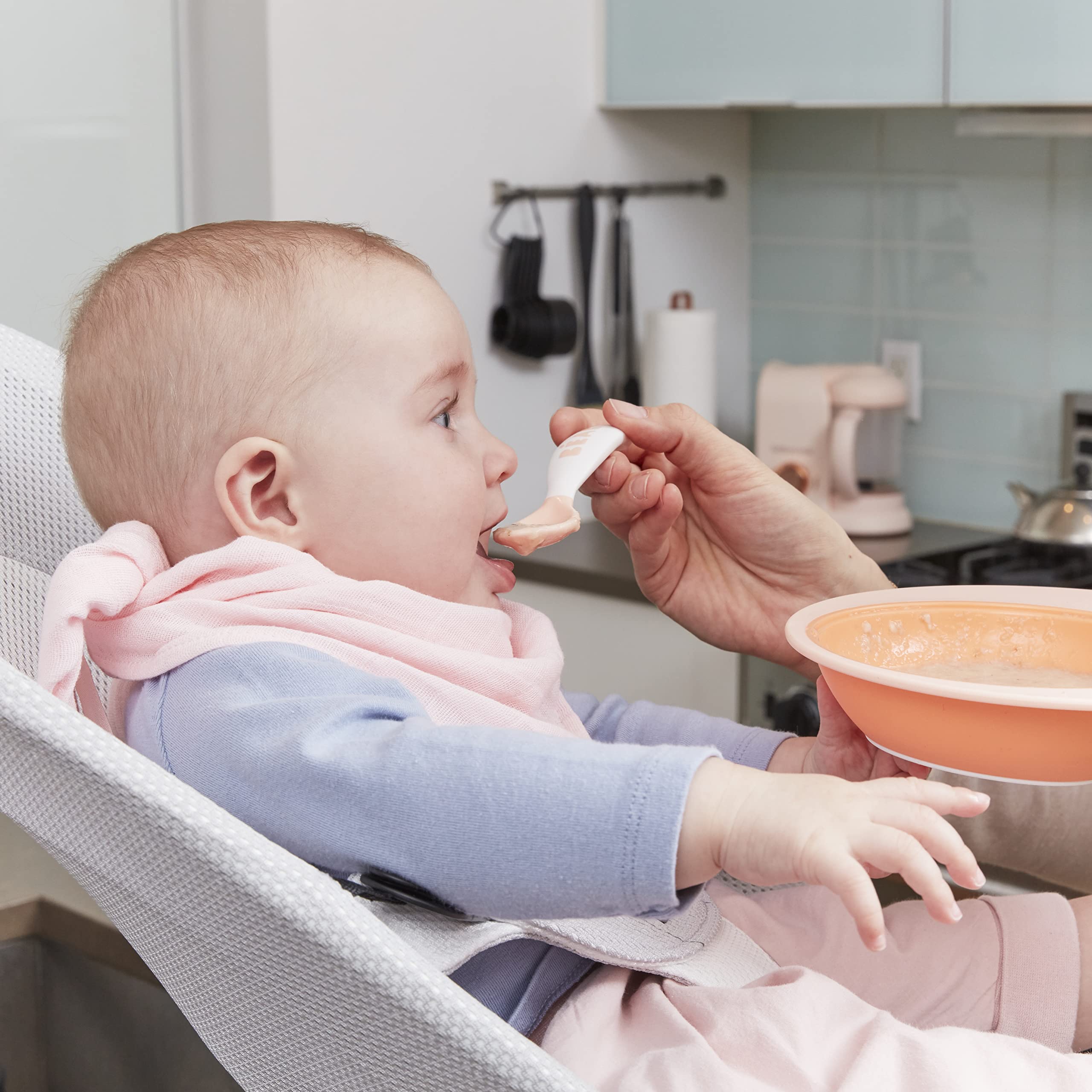 BEABA 10-pack assorted cutlery for varied mealtime