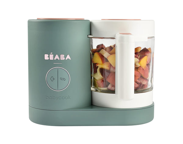 Béaba Babycook Neo glass-bowl for easy cleaning and purees.