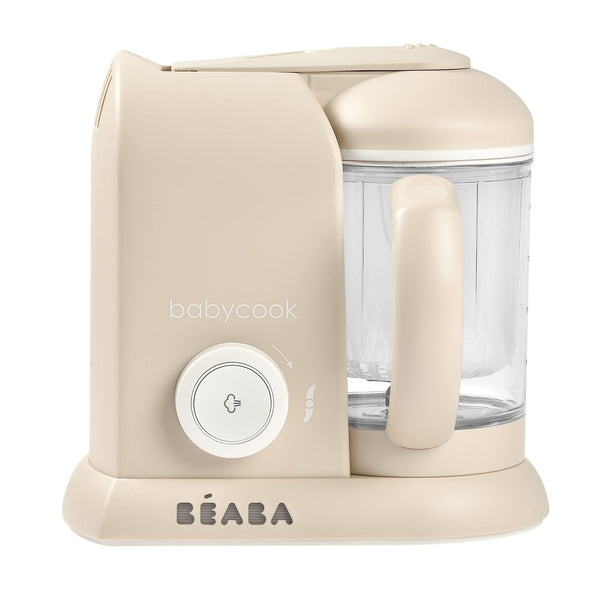 Beaba Babycook Solo steaming in action for quick, healthy meals
