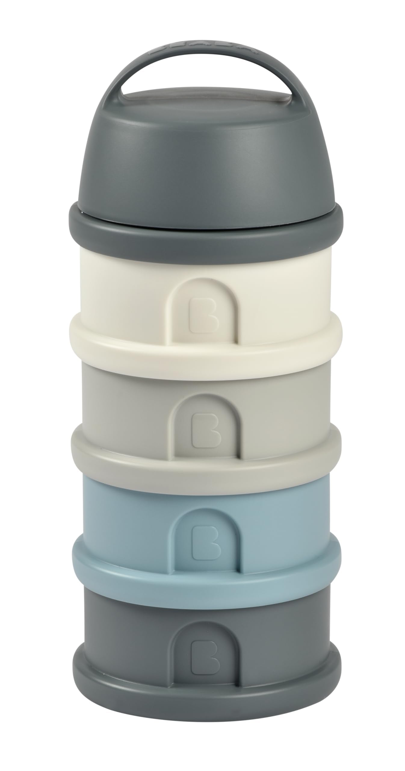 BEABA formula snack container top view for on-the-go feeding