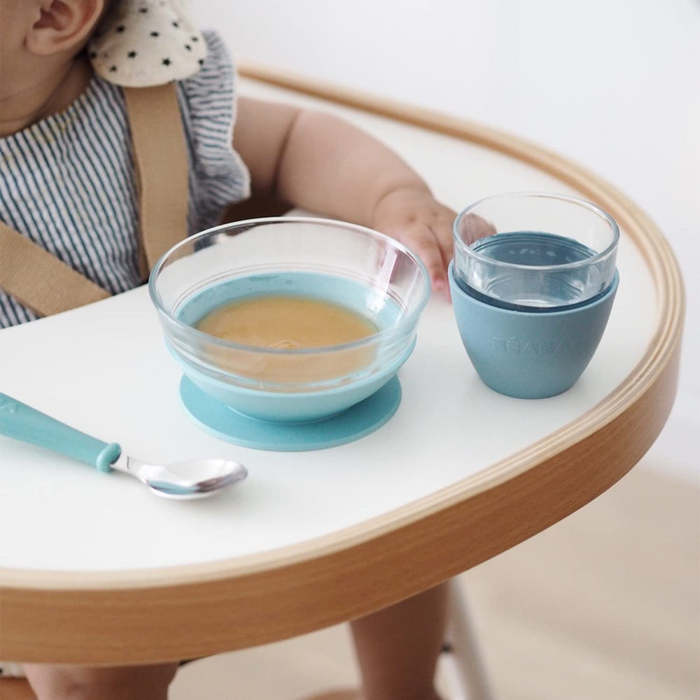 Beaba Rain glassware designed for freezer to microwave use