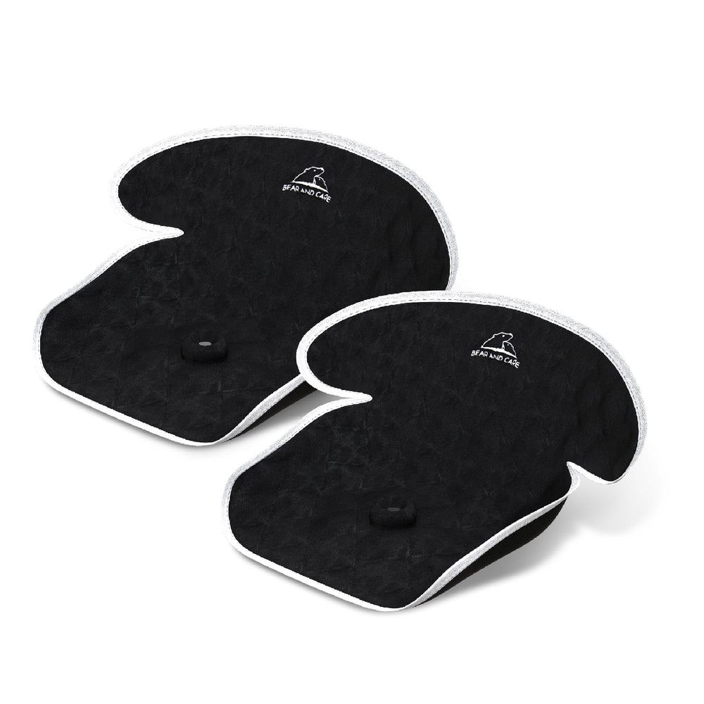Bear and Care piddle pad stroller cover keeps surfaces clean during outings.