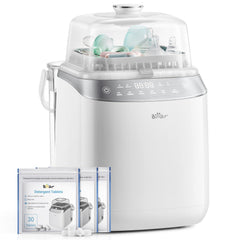 Bear Bottle Washer Pro front view showing compact all-in-one design for small kitchens.