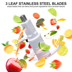 Bear puree blender creates smooth textures for tiny bites.