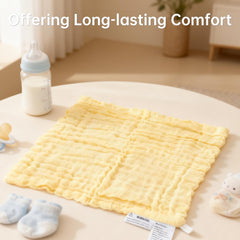 Bear Rocket organic cotton washcloth fiber detail emphasizes durability and breathable weave.