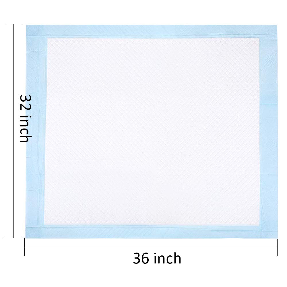 Bearals bed pad with waterproof back sheet protects surfaces.